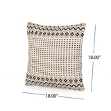 Boho Cotton Throw Pillow (Set of 2) - NH006013