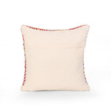 Boho Cotton and Wool Throw Pillow (Set of 2) - NH236013