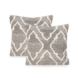 Boho Wool Throw Pillow (Set of 2) - NH046013