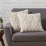 Boho Cotton Throw Pillow (Set of 2) - NH446013