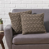 Boho Cotton Throw Pillow (Set of 2) - NH256013