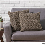 Boho Cotton Throw Pillow (Set of 2) - NH256013