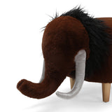 Fabric Woolly Mammoth Ottoman - NH493013