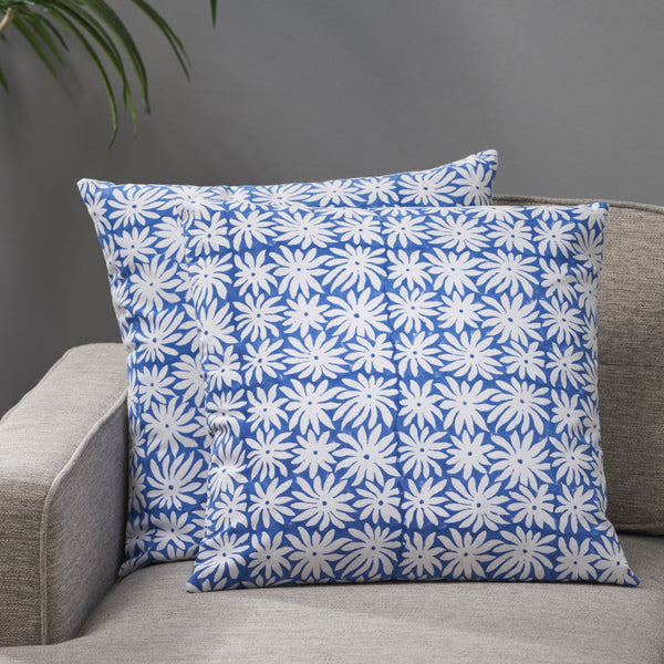 Modern Fabric Throw Pillow (Set of 2) - NH379013