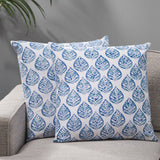Modern Fabric Throw Pillow Cover (Set of 2) - NH579013