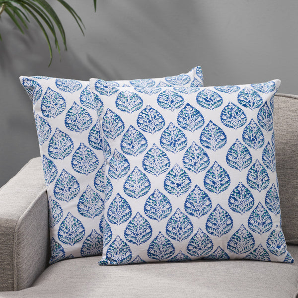 Modern Fabric Throw Pillow (Set of 2) - NH779013