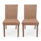 Boho Wicker Dining Chair (Set of 2) - NH346113