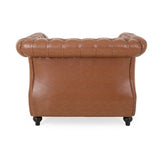Traditional Chesterfield Club Chairs (Set of 2) - NH962313