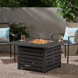 Square Iron Fire Pit - NH118013