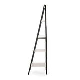 Modern Industrial 4 Shelf Etagere Ladder Bookcase - NH450413