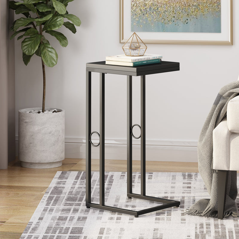 Modern Faux Wood End Table - NH302013