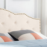 Contemporary Upholstered King/Cal King Headboard - NH545113