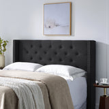Contemporary Upholstered Full/Queen Headboard - NH984113