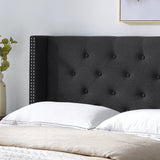 Contemporary Upholstered Full/Queen Headboard - NH984113