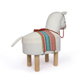 Handcrafted Kids Alpaca Ottoman - NH618213