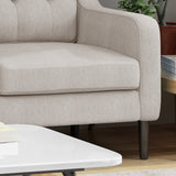 Tufted Fabric 3 Seater Sofa - NH571113