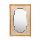 Traditional Embossed Rectangular Mirror - NH981113