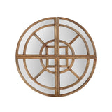 Rustic Round Pie Mirror - NH140113