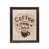 Inspirational Coffee Wall Art - NH440113