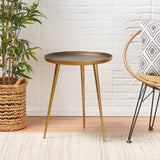 Modern Aluminum Accent Table - NH640113