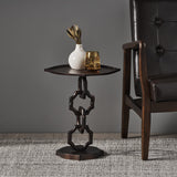 Modern Aluminum Accent Table - NH740113