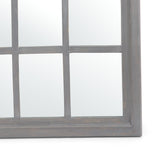 Traditional Arched Windowpane Mirror - NH255113