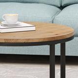 Modern Industrial Coffee Table Set - NH855113