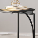 Modern Industrial C-Shaped End Table - NH826113