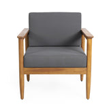 Outdoor Acacia Wood 8 Seater Chat Set - NH326313