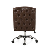 Contemporary Wingback Tufted Swivel Office Chair - NH931313