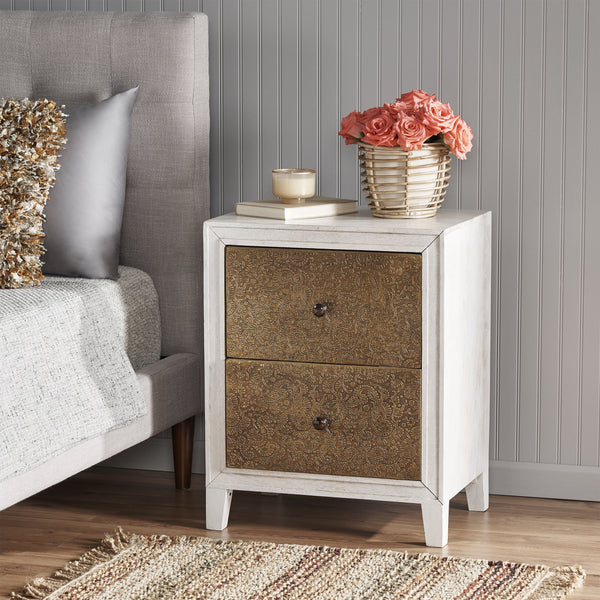 Traditional Bedside Table - NH737113