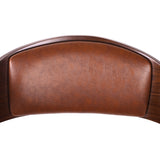 Mid-Century Modern Upholstered Swivel Barstool - NH071413