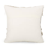 Hand-Loomed Boho Throw Pillow - NH815213