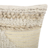 Hand Loomed Boho Pillow Cover - NH785213