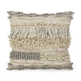 Hand-Loomed Boho Pillow Cover - NH825213