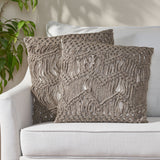 Macrame Boho Pillow Cover - NH065213