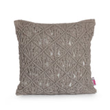 Macrame Boho Pillow Cover - NH465213