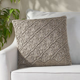Macrame Boho Throw Pillow - NH475213