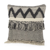 Hand-Loomed Boho Pillow Cover - NH235213