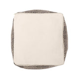 Hand-Crafted Cotton Cube Pouf - NH581213