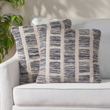 Hand Loomed Boho Pillow Cover - NH956213