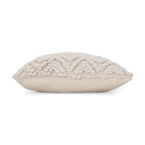Hand Loomed Boho Pillow Cover - NH576213