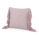 Hand Loomed Boho Pillow Cover - NH976213