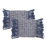 Hand Loomed Boho Pillow Cover - NH976213