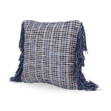 Hand Loomed Boho Pillow Cover - NH976213