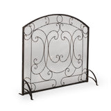 Contemporary Iron Fireplace Screen - NH559113