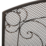 Contemporary Iron Fireplace Screen - NH559113