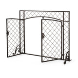 Contemporary Iron Fireplace Screen - NH831213