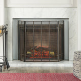 Modern Iron Fireplace Screen - NH759113