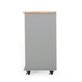 Contemporary Kitchen Cart with Wheels - NH361313